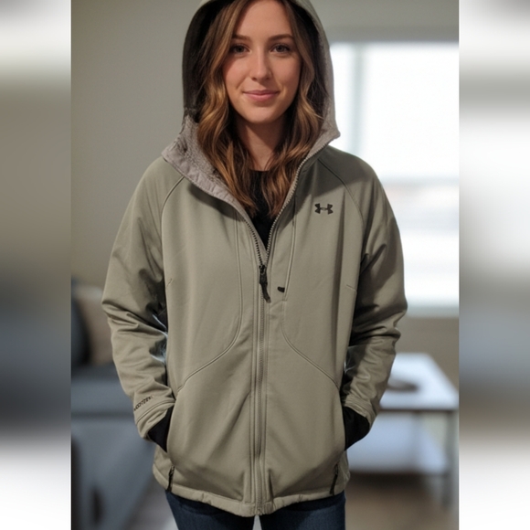 Under Armour Jackets & Blazers - *Under Armour Hooded Jacket with Fleese Inside